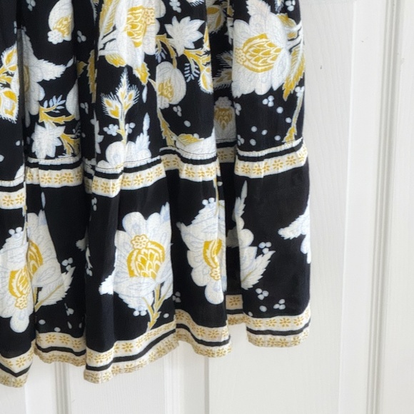 Free People Jumpsuit Little Of Your Love Floral Wide Leg Spaghetti Strap Smocked - Picture 9 of 16